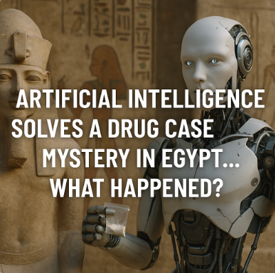 Artificial intelligence solves a drug case mystery in Egypt… What happened?
